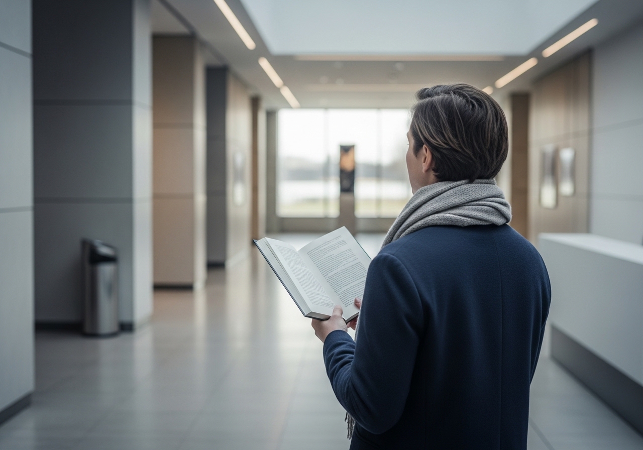 Lectura de un libro en ucraniano